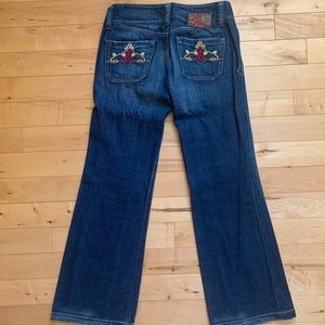 Diesel Flared dark blue jeans 100% cotton
